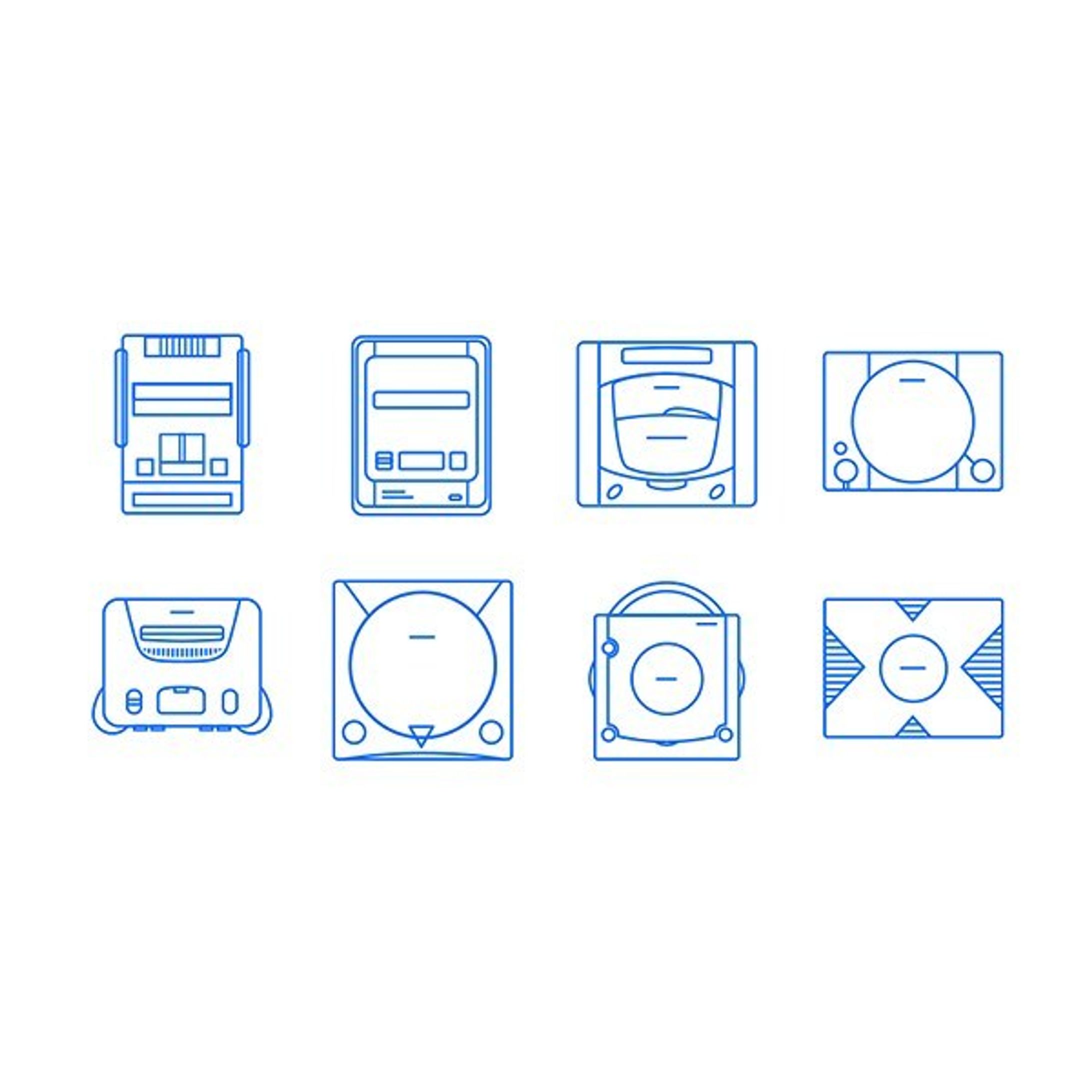 Legacy console icon set 🎮

#gamersofinstagram #icon #dribbble #icondesign #graphics #design-1