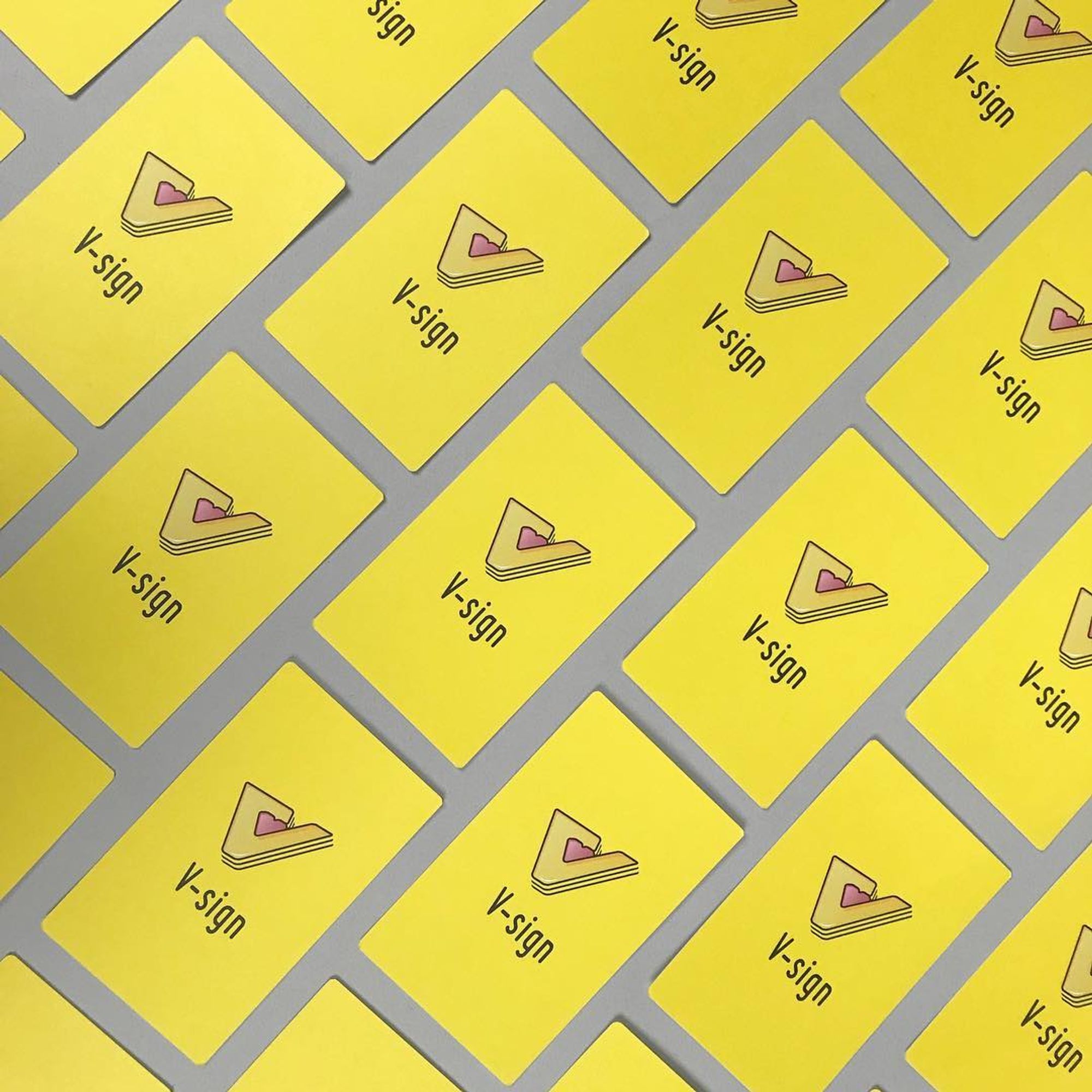 All yellow everything... for V-sign Inc

#logos #design #artdirection #businesscards #branding-1