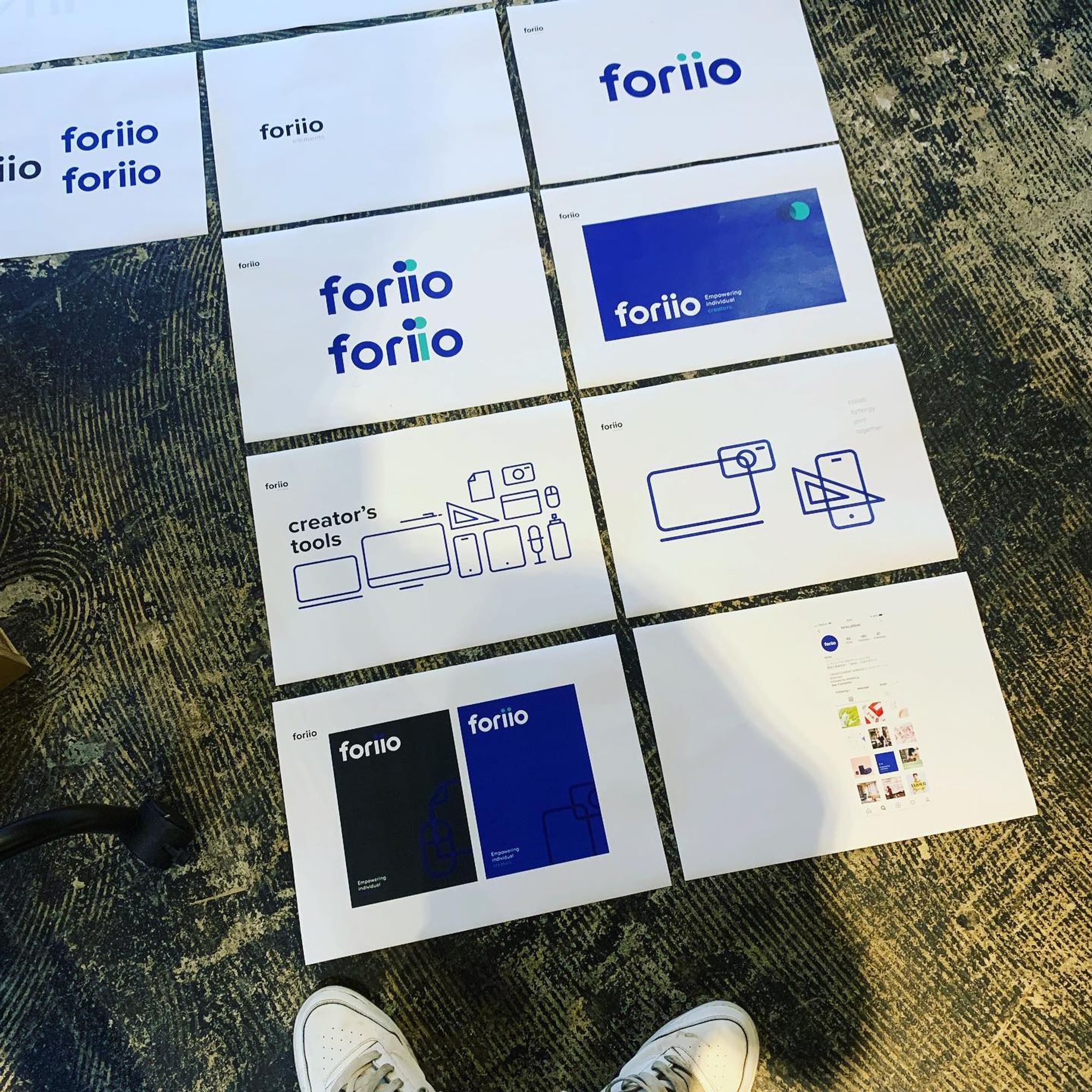 Let the rebranding begin...! With @paphawin for @foriio_official 
We will be updating publicly about the process for our rebranding! Follow us and @foriio_official for updates ;)
.
.
.
.
#rebranding #ブランディング #ブランディングデザイン #logodesigns #logobranding #logoprocess #logoconcept-1